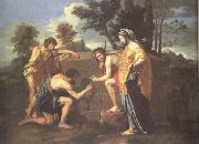 Nicolas Poussin The Arcadian Shepherds (nn03) Spain oil painting artist